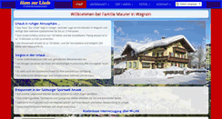 Desktop Screenshot of linde-wagrain.at